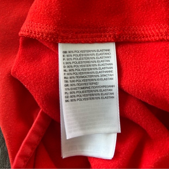 The North Face Full Zip Hoodie Bright Coral - Picture 7 of 8
